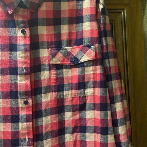 Mountain Equipment Coop (MEC) Great Outdoors Flannel Shirt Size Large - Picture 6 of 13
